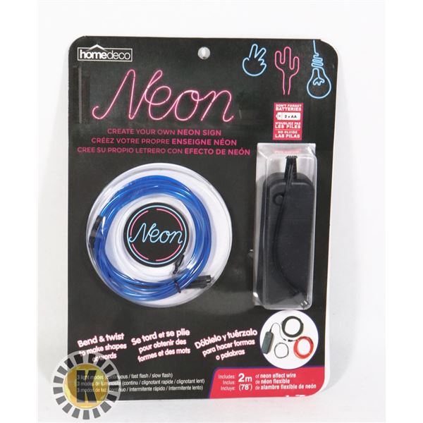 NEW CREATE YOUR OWN NEON SIGN KIT