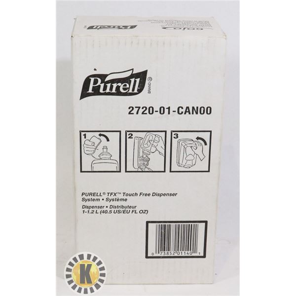PURELL  TFX TOUCH FREE DISPENSER SYSTEM