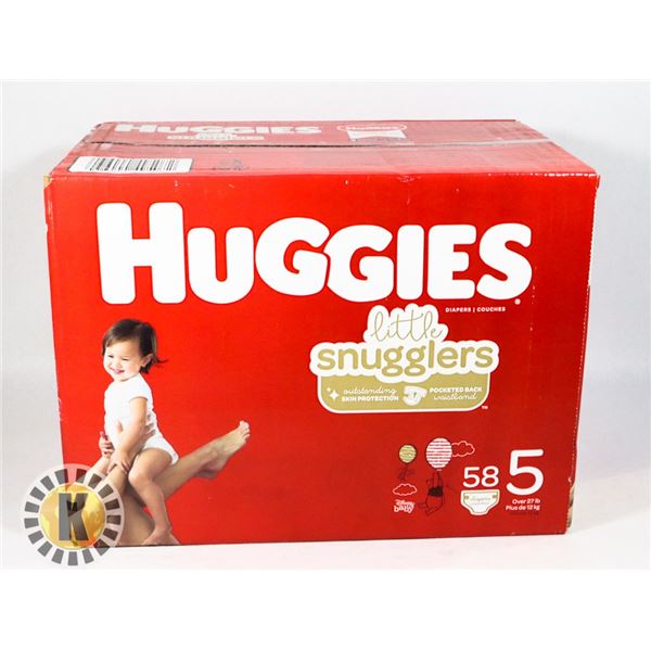 CASE OF HUGGIES SIZE 5