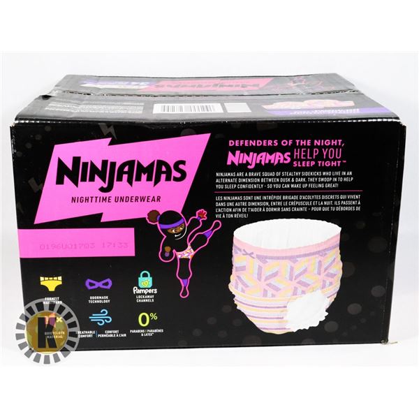 CASE OF NINJAMAS SIZE L/XL