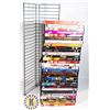 Image 1 : FLAT OF 30 DVDS WITH RACK