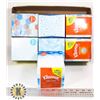 Image 1 : FLAT OF ASSORTED KLEENEX