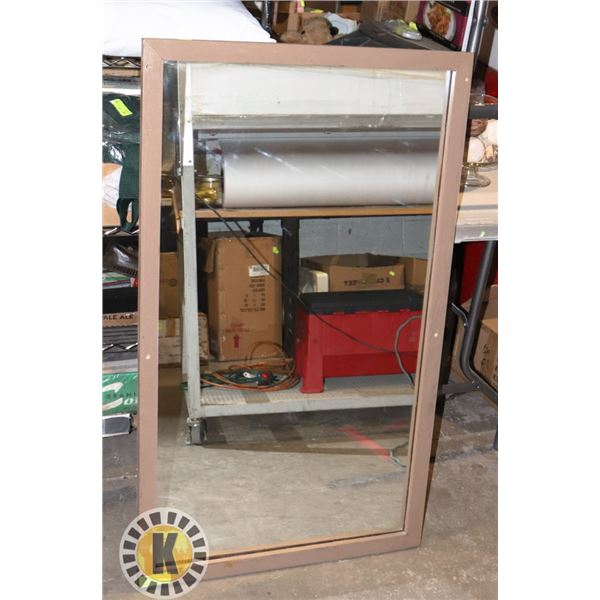 WOOD FRAME MIRROR