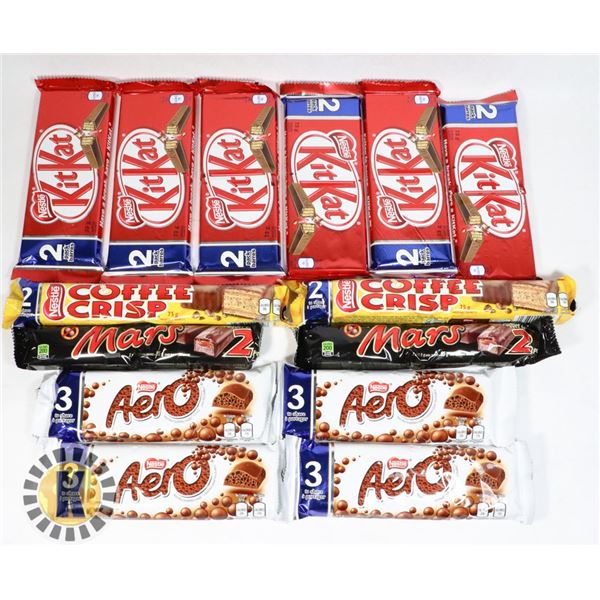 BAG OF ASSORTED CHOCOLATE BARS