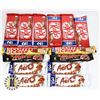 Image 1 : BAG OF ASSORTED CHOCOLATE BARS