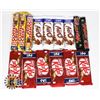 Image 1 : BAG OF ASSORTED CHOCOLATE BARS
