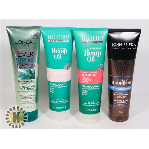 BAG OF ASSORTED HAIR PRODUCT