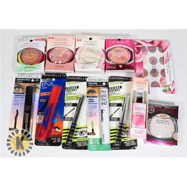 BAG OF ASSORTED COSMETICS