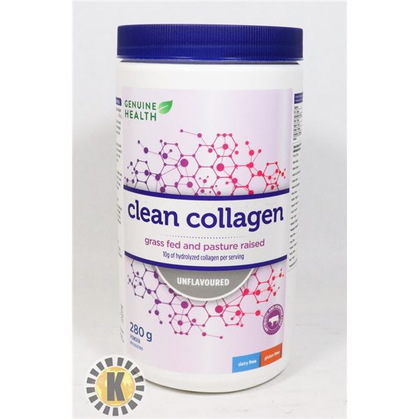 280G CLEAN COLLAGEN GRASS FED AND PASTURE RAISED