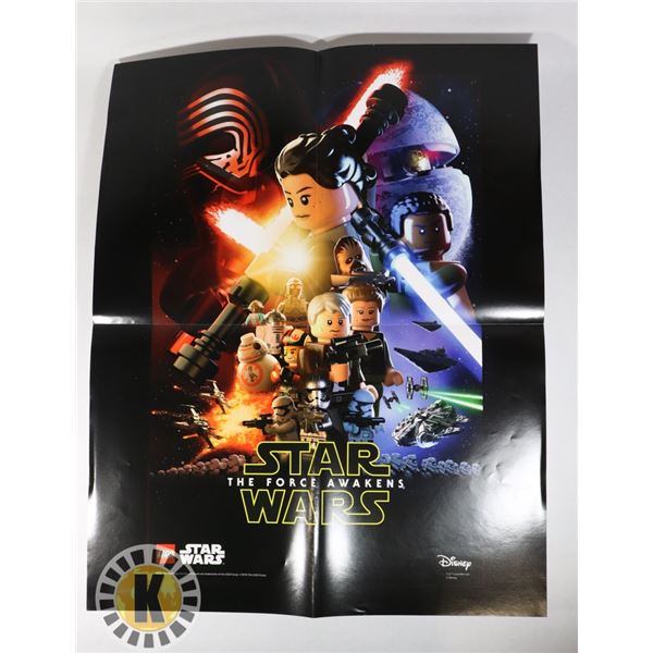 LEGO STAR WARS: THE FORCE AWAKEN MOVIE POSTER