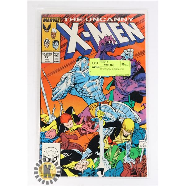 MARVEL UNCANNY X-MEN #231 COMIC