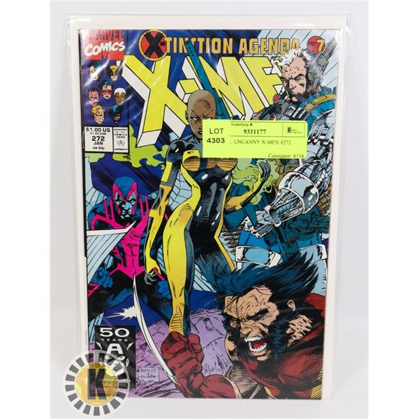 MARVEL UNCANNY X-MEN #272 COMIC