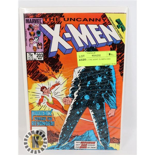 MARVEL UNCANNY X-MEN #203 COMIC