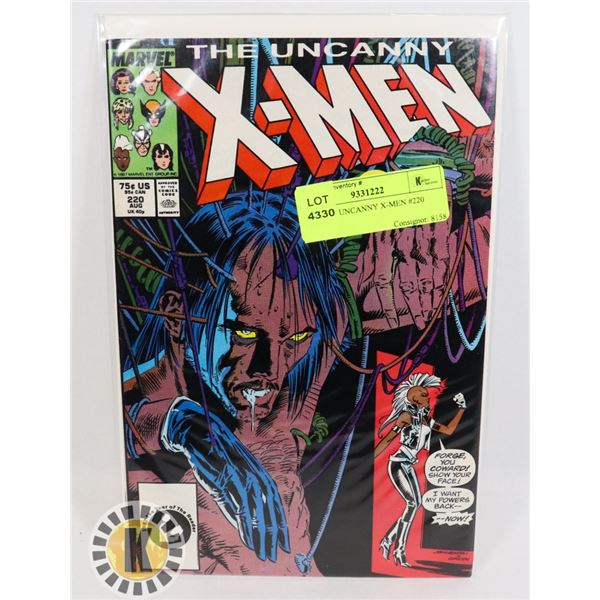 MARVEL UNCANNY X-MEN #220 COMIC