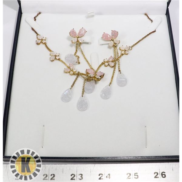 FASHION NECKLACE AND EARRING SET