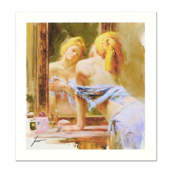 Pino (1939-2010)  Morning Reflections  Limited Edition Giclee. Numbered and Hand Signed; Certificate