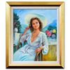 Image 1 : Taras Sidan- Original Oil on Canvas "Vacation in Barcelona"