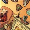Image 2 : Bizarro! "Dog Den" Numbered Limited Edition Hand Signed by creator Dan Piraro; Letter of Authenticit