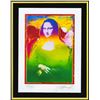 Image 2 : Peter Max- Original Lithograph "Mona Lisa II"