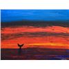 Image 2 : Wyland- Original Painting on Canvas "Whale Tale"