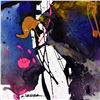 Image 2 : Moshe Leider, Original Mixed Media Painting on Canvas, Hand Signed with Letter of Authenticity.