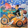 Image 1 : Pino Procopio "VELA D'AMORE" Original Serigraph