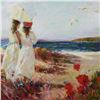 Image 2 : Pino (1939-2010)- Hand Embellished Giclee on Canvas "Sister"