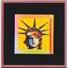 Image 2 : Peter Max- Original Lithograph "LIBERTY HEAD XVI (Mini)"