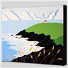 Image 2 : "Fisherman's Lighthouse" Limited Edition Giclee on Canvas by Larissa Holt, Numbered and Signed. This