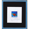 Image 2 : Peter Max- Original Lithograph "Cosmic Saturn II (Mini)"