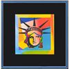 Image 2 : Peter Max- Original Lithograph "LIBERTY HEAD XVI (Mini)"