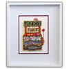 Image 1 : Charles Fazzino- 3D Construction Silkscreen Serigraph "Slots of Fun"