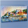 Image 3 : Leonid Afremov (1955-2019) "Mediterranean Noon" Limited Edition Giclee on Canvas, Numbered and Signe