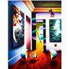 Image 2 : Ferjo- Original Oil on Canvas "Interior Miro Monet"