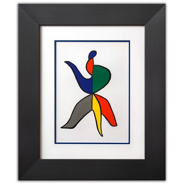Alexander Calder- Lithograph "DLM141 - Sabot et bonnet phrygien II"