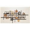 Image 1 : Retro-Styled Metal Wall Art