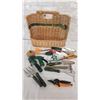 Image 1 : Garden Tool Set and Basket