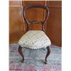 Image 1 : Wooden Balloon Back chair with nailhead accents