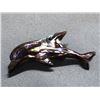 Image 2 : Vintage Rhinestone Brooches, Abalone Dolphin +