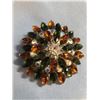 Image 4 : Vintage Rhinestone Brooches, Abalone Dolphin +