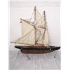 Image 1 : Large Bluenose Wooden Ship Model.