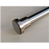 Image 2 : Tension Curtain Rod - Matte Nickel