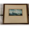 Image 2 : Framed Bluenose Print and Pipe Smoker