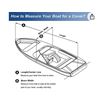 Image 4 : Boat Cover - Full Size for 17ft-19ft - New