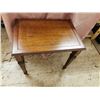 Image 1 : MCM Style Wood Side or Lamp Table