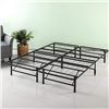 Image 1 : Metal Queen Platform Bed - 60x80x12"