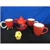 Image 1 : Lady Bugs and Red Teapot & Kitchen items