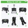Image 2 : Foldable outdoor utility wagon - New
