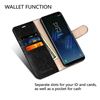 Image 3 : Samsung Galaxy S8 Wallet Case - cowhide leather