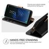 Image 4 : Samsung Galaxy S8 Wallet Case - cowhide leather